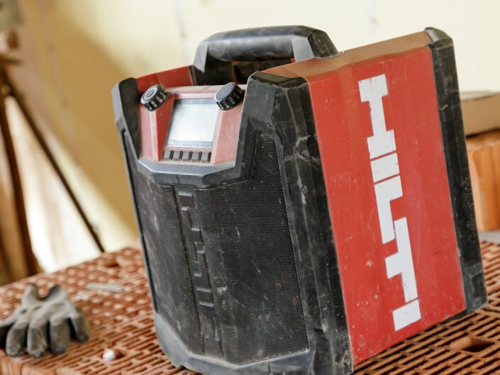 Hilti Baustellenradio - Bachler Bau GmbH
